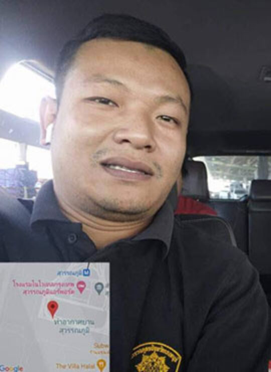 kawin- man driver in Thailand